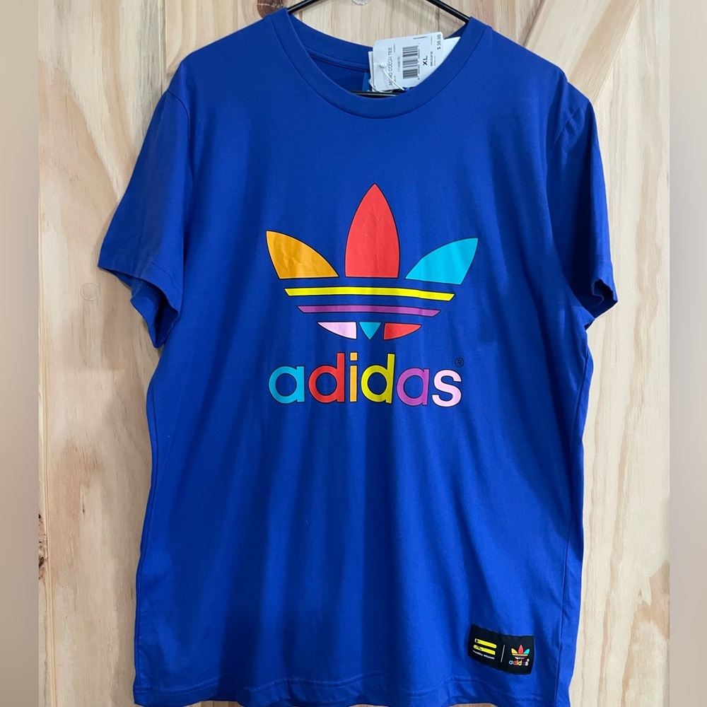 Adidas Blue men shirt